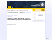 Tablet Screenshot of amulety.wordpress.com