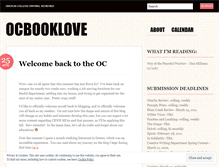 Tablet Screenshot of ocbooklove.wordpress.com