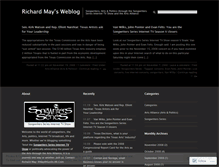 Tablet Screenshot of mayrichard.wordpress.com
