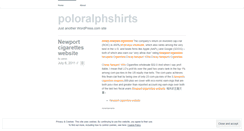 Desktop Screenshot of poloralphshirts.wordpress.com