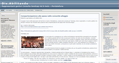 Desktop Screenshot of disabilitando.wordpress.com