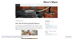 Desktop Screenshot of marcsmuse.wordpress.com