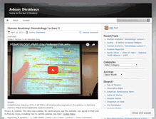Tablet Screenshot of johnnydissidence.wordpress.com