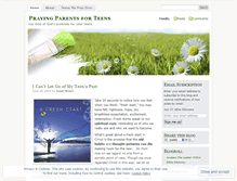 Tablet Screenshot of prayingmomsblog.wordpress.com