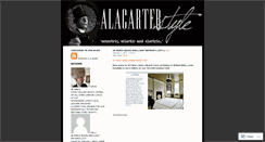 Desktop Screenshot of alacarterstyle.wordpress.com