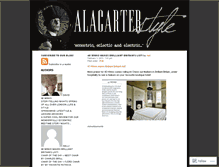 Tablet Screenshot of alacarterstyle.wordpress.com