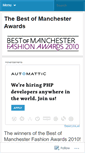 Mobile Screenshot of bestofmanchester.wordpress.com