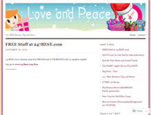 Tablet Screenshot of 247best.wordpress.com