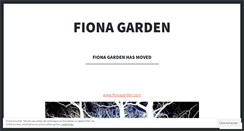 Desktop Screenshot of fionagarden.wordpress.com