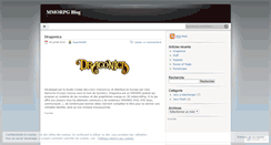 Desktop Screenshot of jeuxmmorpg.wordpress.com