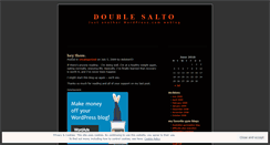 Desktop Screenshot of doublesalto.wordpress.com