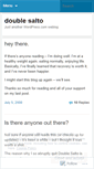 Mobile Screenshot of doublesalto.wordpress.com