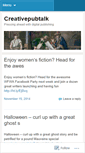 Mobile Screenshot of creativepubtalk.wordpress.com
