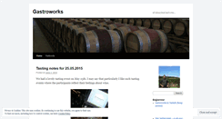 Desktop Screenshot of gastroworks.wordpress.com