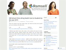 Tablet Screenshot of communityhealthcare.wordpress.com