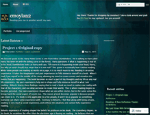 Tablet Screenshot of cmoylan2.wordpress.com