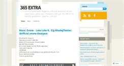 Desktop Screenshot of 365extra.wordpress.com