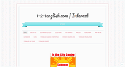 Desktop Screenshot of 121english.wordpress.com