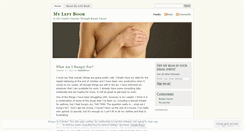 Desktop Screenshot of myleftboob.wordpress.com