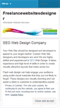 Mobile Screenshot of freelancewebsitesdesigner.wordpress.com