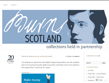 Tablet Screenshot of burnsscotland.wordpress.com
