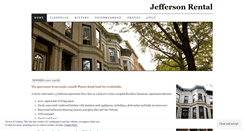 Desktop Screenshot of jeffersonrental.wordpress.com