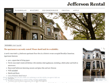 Tablet Screenshot of jeffersonrental.wordpress.com