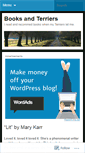 Mobile Screenshot of booksandterriers.wordpress.com