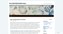 Desktop Screenshot of bronxfamilylawattorneys.wordpress.com