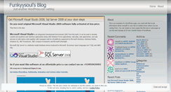 Desktop Screenshot of funkyysoul.wordpress.com