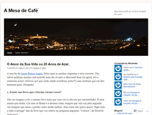 Tablet Screenshot of amesadecafe.wordpress.com