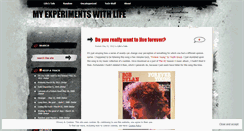 Desktop Screenshot of lifesblog.wordpress.com