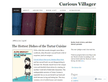 Tablet Screenshot of curiousvillager.wordpress.com