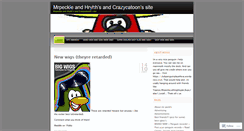 Desktop Screenshot of clubpenguinplaya4eva.wordpress.com