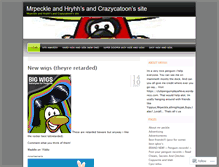 Tablet Screenshot of clubpenguinplaya4eva.wordpress.com