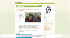 Desktop Screenshot of follymarch.wordpress.com