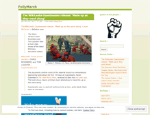 Tablet Screenshot of follymarch.wordpress.com