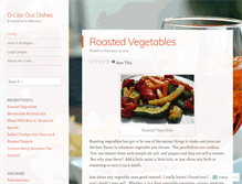 Tablet Screenshot of dlissousdishes.wordpress.com