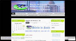 Desktop Screenshot of boletimneasia.wordpress.com