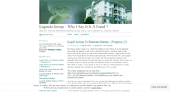 Desktop Screenshot of lagendafraud.wordpress.com