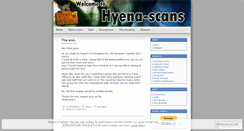 Desktop Screenshot of hyenascans.wordpress.com