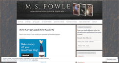 Desktop Screenshot of msfowle.wordpress.com