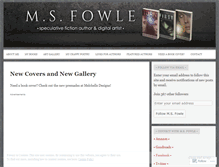 Tablet Screenshot of msfowle.wordpress.com