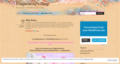 Desktop Screenshot of fragariamty.wordpress.com