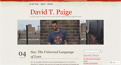 Desktop Screenshot of davidtpaige.wordpress.com