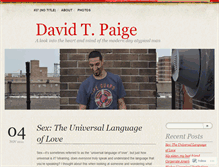 Tablet Screenshot of davidtpaige.wordpress.com