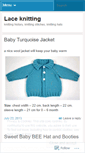 Mobile Screenshot of laceknitting.wordpress.com