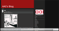 Desktop Screenshot of aaidesign.wordpress.com