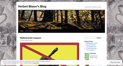 Desktop Screenshot of herbertblaser.wordpress.com