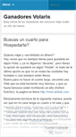 Mobile Screenshot of ganadoresvolaris.wordpress.com